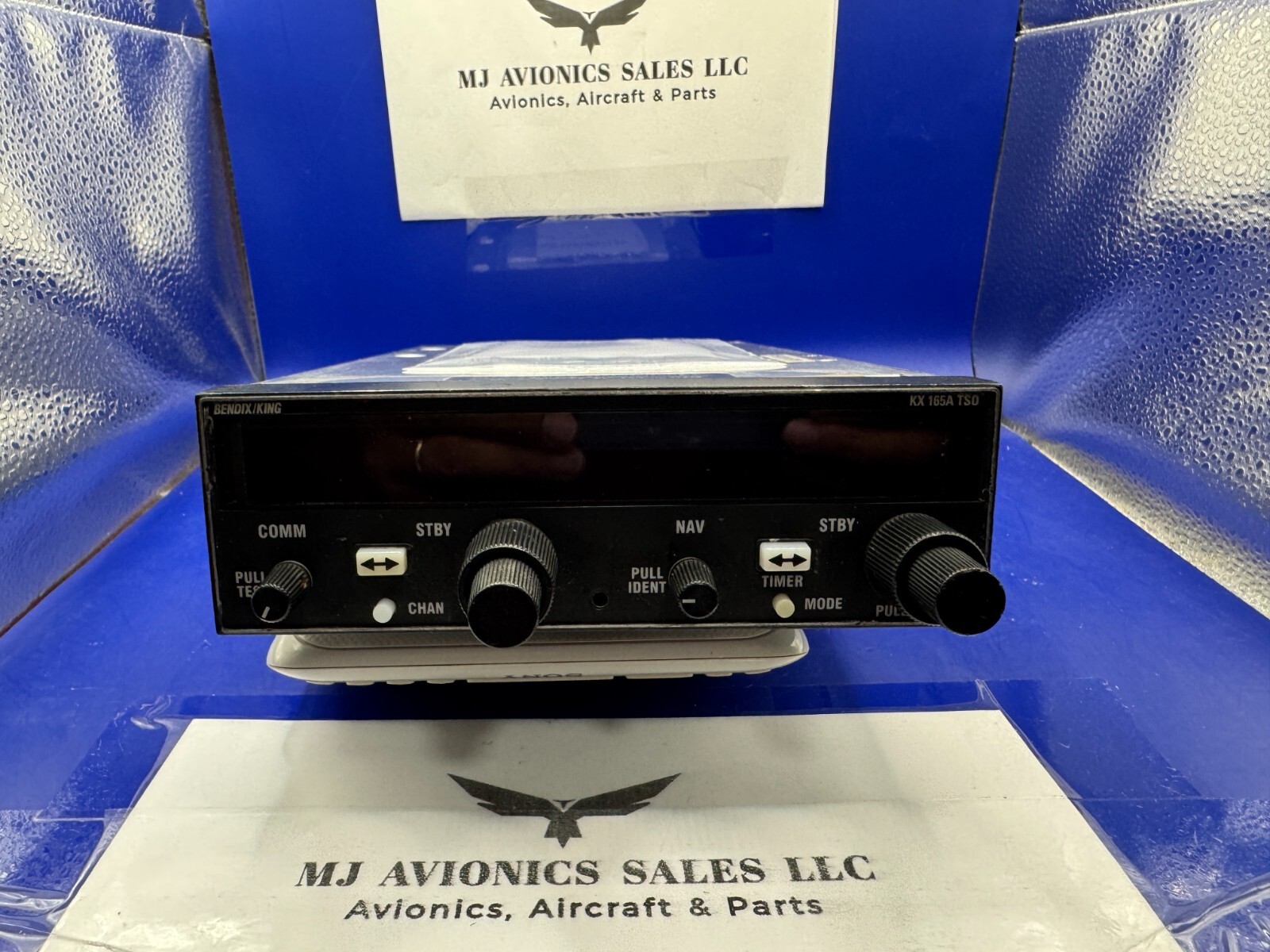 BENDIX/KING KX 165A 28 VDC P/N 069-01033-0201 WITH GLIDESLOPE WITH FAA FORM 8130