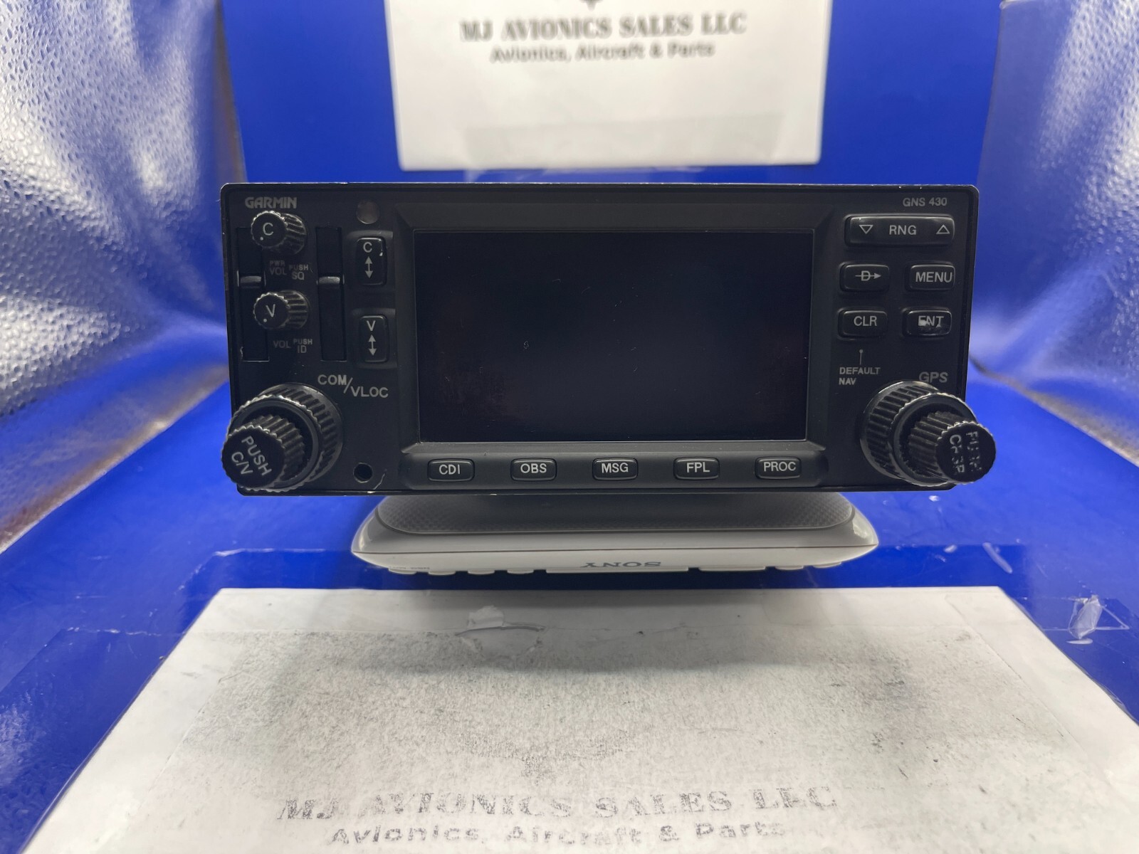 GARMIN GNS 430W WAAS GPS/NAV/COMM 28 VDC P/N 011-01060-45 WITH FAA FORM 8130-3