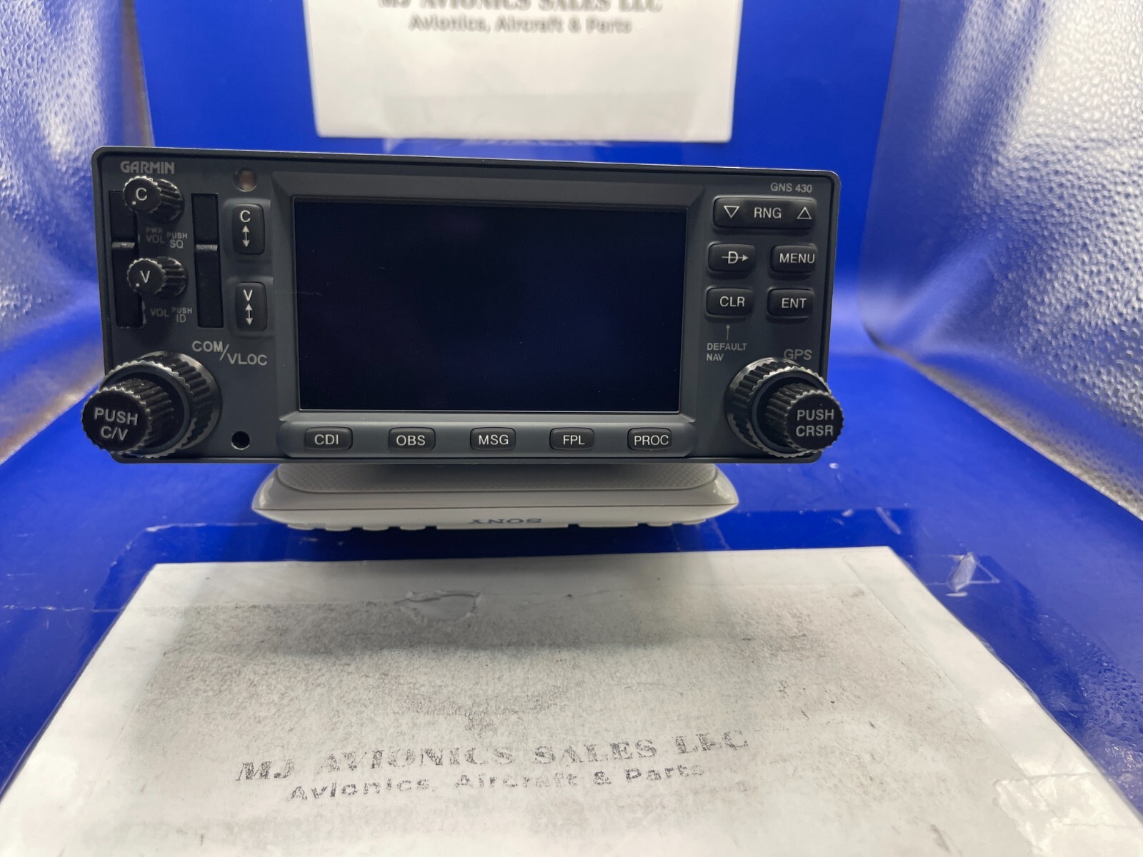 GARMIN GNS 430AW WAAS GPS/NAV/COMM 28 VDC P/N 011-01061-50 WITH FAA FORM 8130