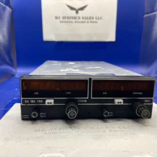 BENDIX/KING KX 165 P/N 069-1025-01 14 VDC WITH GLIDE/SLOPE WITH FAA FORM 8130-3