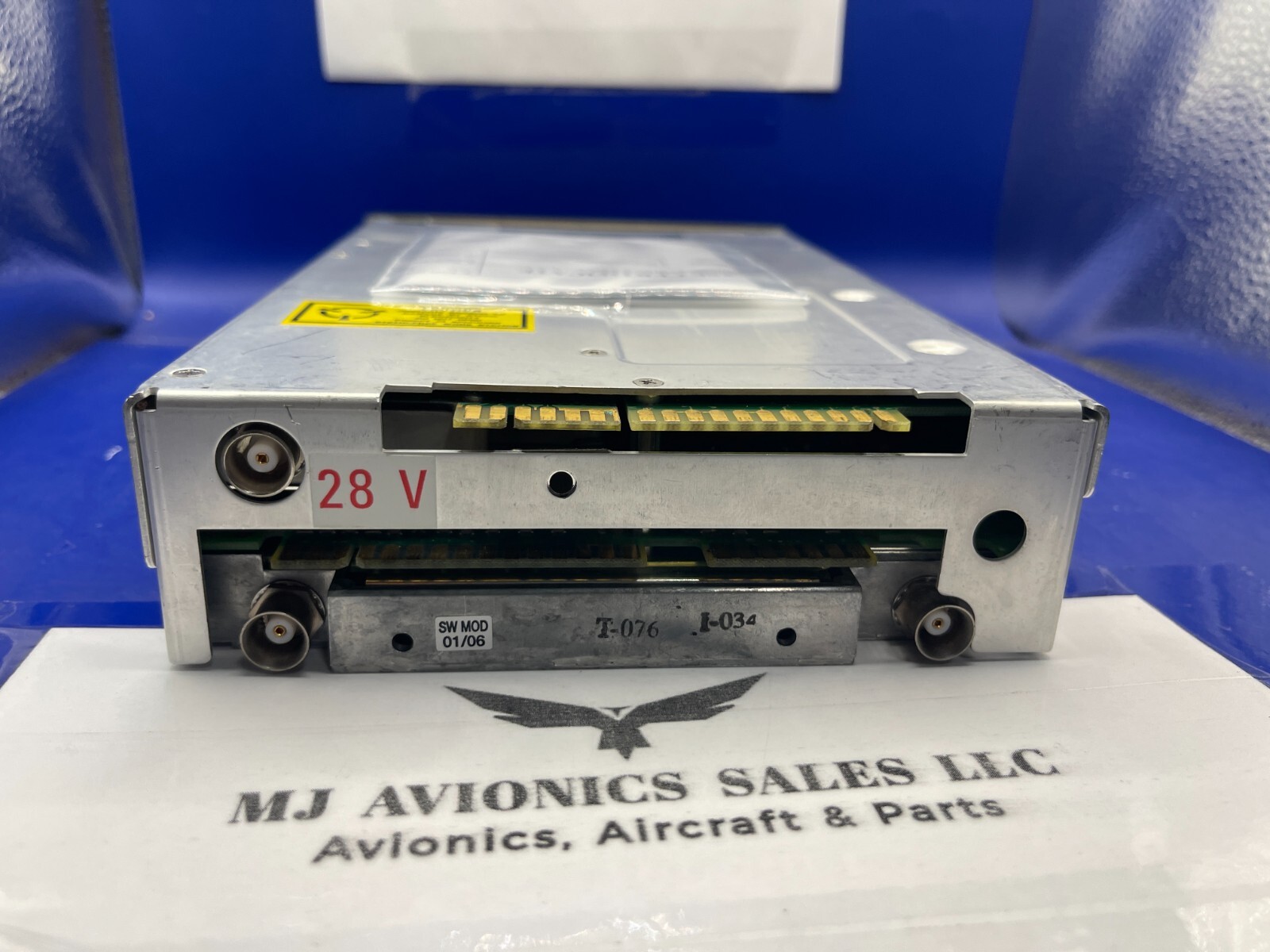 BENDIX/KING KX 165A 28 VDC P/N 069-01033-0201 WITH GLIDESLOPE WITH FAA FORM 8130
