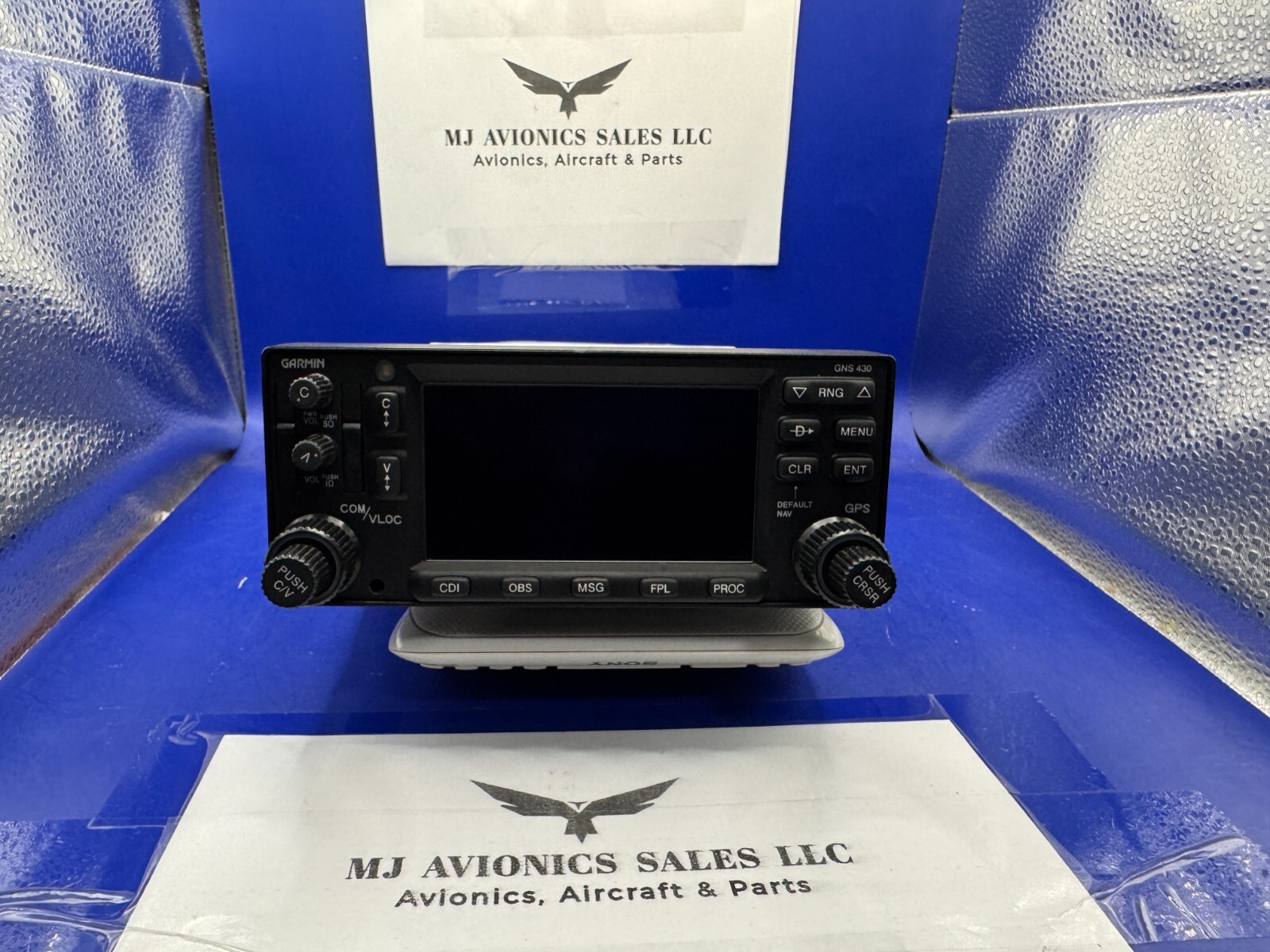GARMIN GNS 430W WAAS GPS/NAV/COMM 14/28 VDC P/N 011-01060-00 WITH FAA FORM 8130