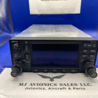 GARMIN GNS 430W WAAS GPS/NAV/COMM 14/28 VDC P/N 011-01060-40 WITH FAA FORM 8130