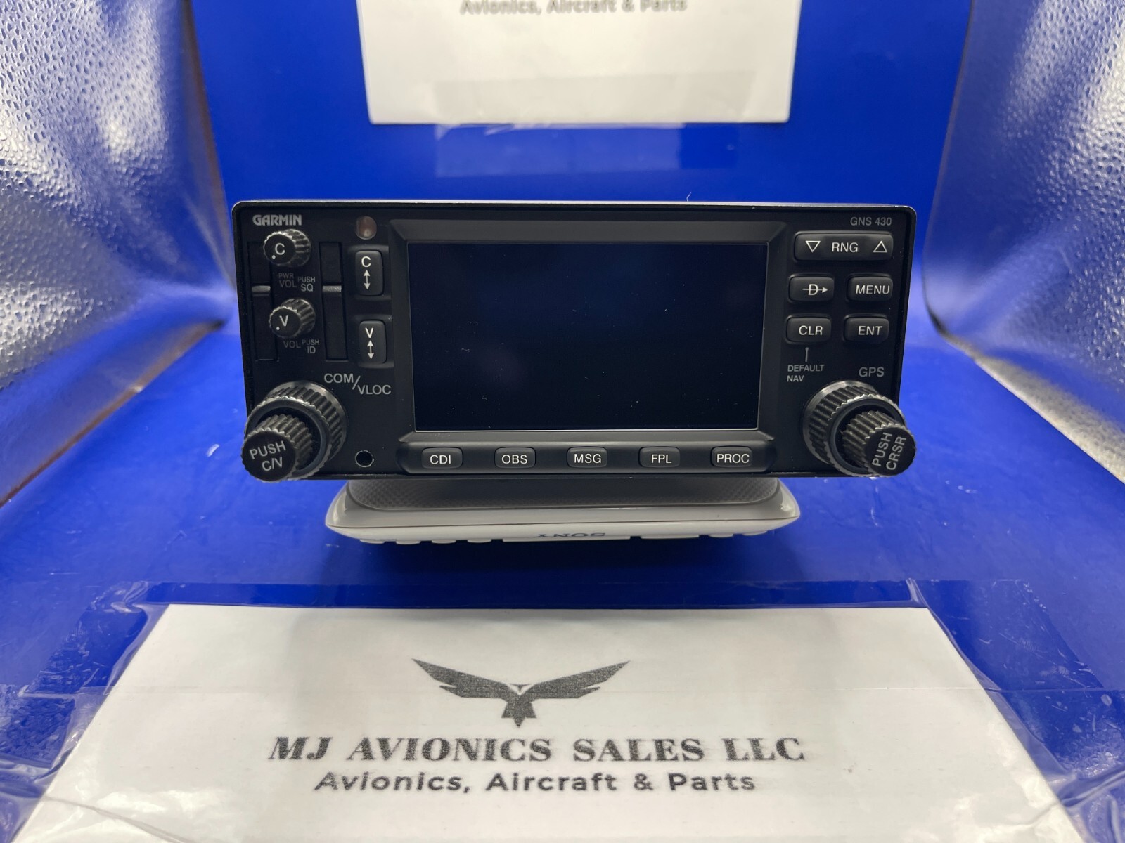 GARMIN GNS 430W WAAS GPS/NAV/COMM 14/28 VDC P/N 011-01060-40 WITH FAA FORM 8130