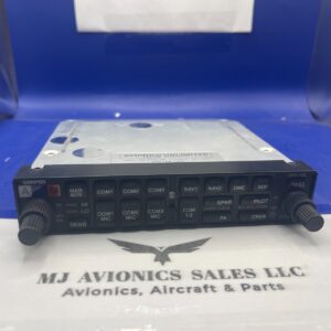 GARMIN GMA-340 AUDIO PANEL STEREO INTERCOM P/N 011-00401-10 WITH FAA FORM 8130-3