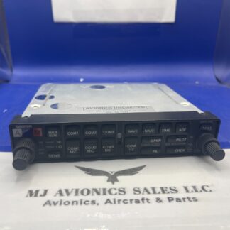 GARMIN GMA-340 AUDIO PANEL STEREO INTERCOM P/N 011-00401-10 WITH FAA FORM 8130-3