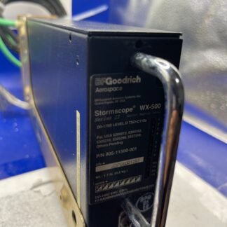 BF GOODRICH WX-500 STORMSCOPE P/N 805-11500-001 WX MAPPING SENSOR WITH FAA 8130
