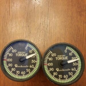 BEECHCRAFT PERCENT TORQUE INDICATOR P/N 101-384186-3