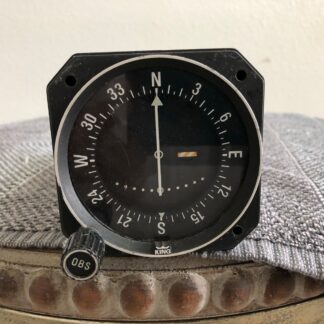 BENDIX/KING KI-208 VOR/LOC CONVERTER INDICATOR WITH FRESH FAA FORM 8130-3