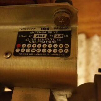 BENDIX/KING DA-144A ANTENNA DRIVE P/N 4000790-4406 WITH FAA FORM 8130-3