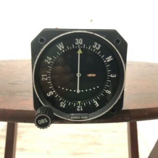 BENDIX/KING KI-208 VOR/LOC CONVERTER INDICATOR WITH FRESH FAA FORM 8130-3