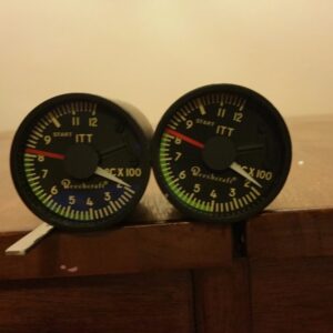 BEECHCRAFT ITT INDICATOR P/N 101-384154-7