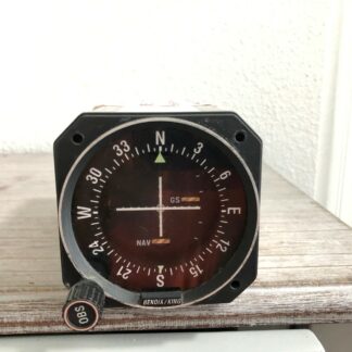 KING KI-209 VOR/LOC/ CONVERTER & GLIDESLOPE INDICATOR WITH FAA FORM 8130