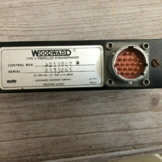 Woodward Propeller Syncrophaser Control Box P/N A213807