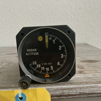 KING KI-250 RADAR ALTITUDE INDICATOR PN 066-3054-01 WITH YELLOW TAG