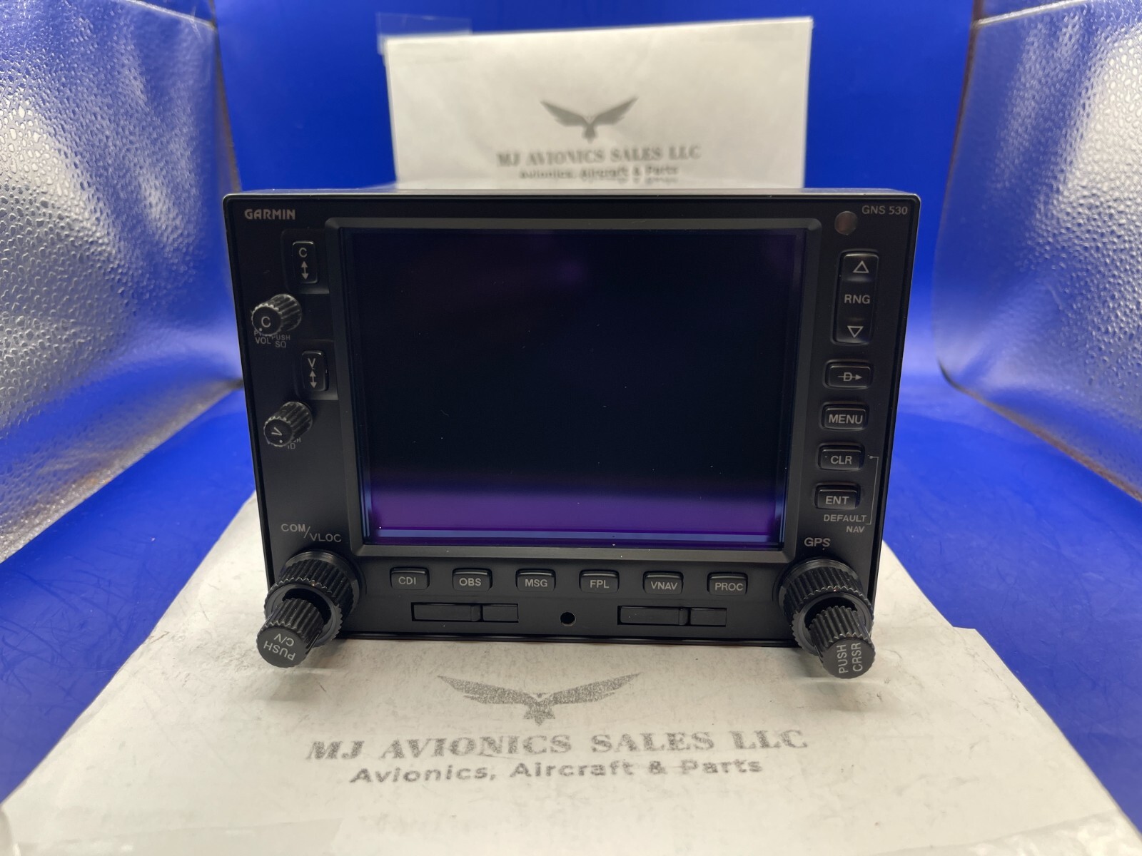 GARMIN GNS 530W WAAS GPS/NAV/COMM 14/28 VDC P/N 011-01064-40 WITH FAA FORM 8130