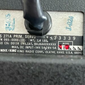 Bendix/King KS271A PRIM SERVO PN: 065-0060-01