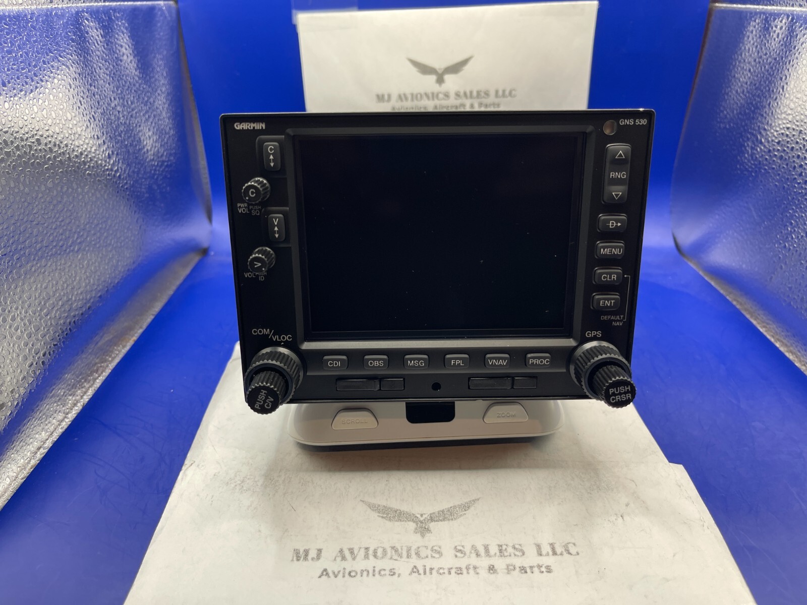 GARMIN GNS 530W WAAS GPS/NAV/COMM 28 VDC P/N 011-01064-45 WITH FAA FORM 8130