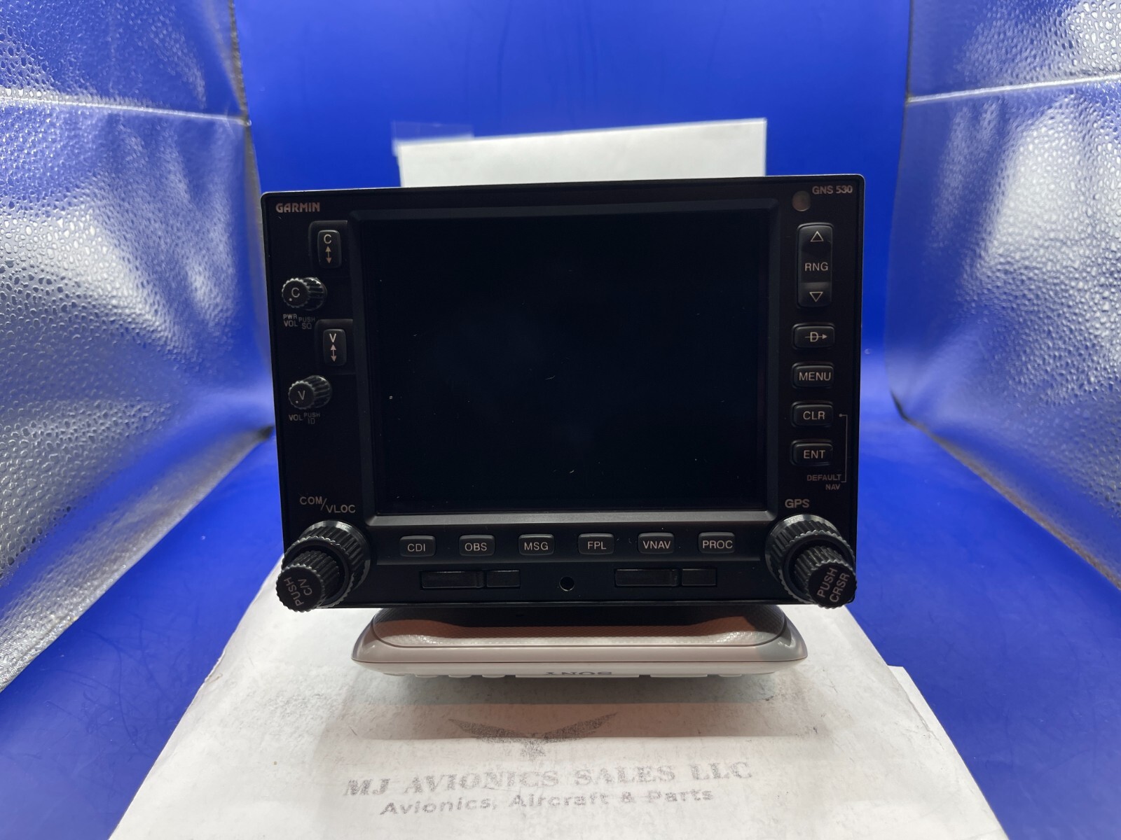 GARMIN GNS 530W WAAS GPS/NAV/COMM 14/28 VDC P/N 011-01064-00 WITH FAA FORM 8130