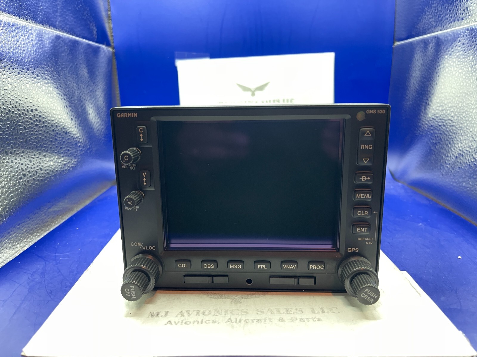 GARMIN GNS 530W WAAS GPS/NAV/COMM 14/28 VDC P/N 011-01064-00 WITH FAA FORM 8130