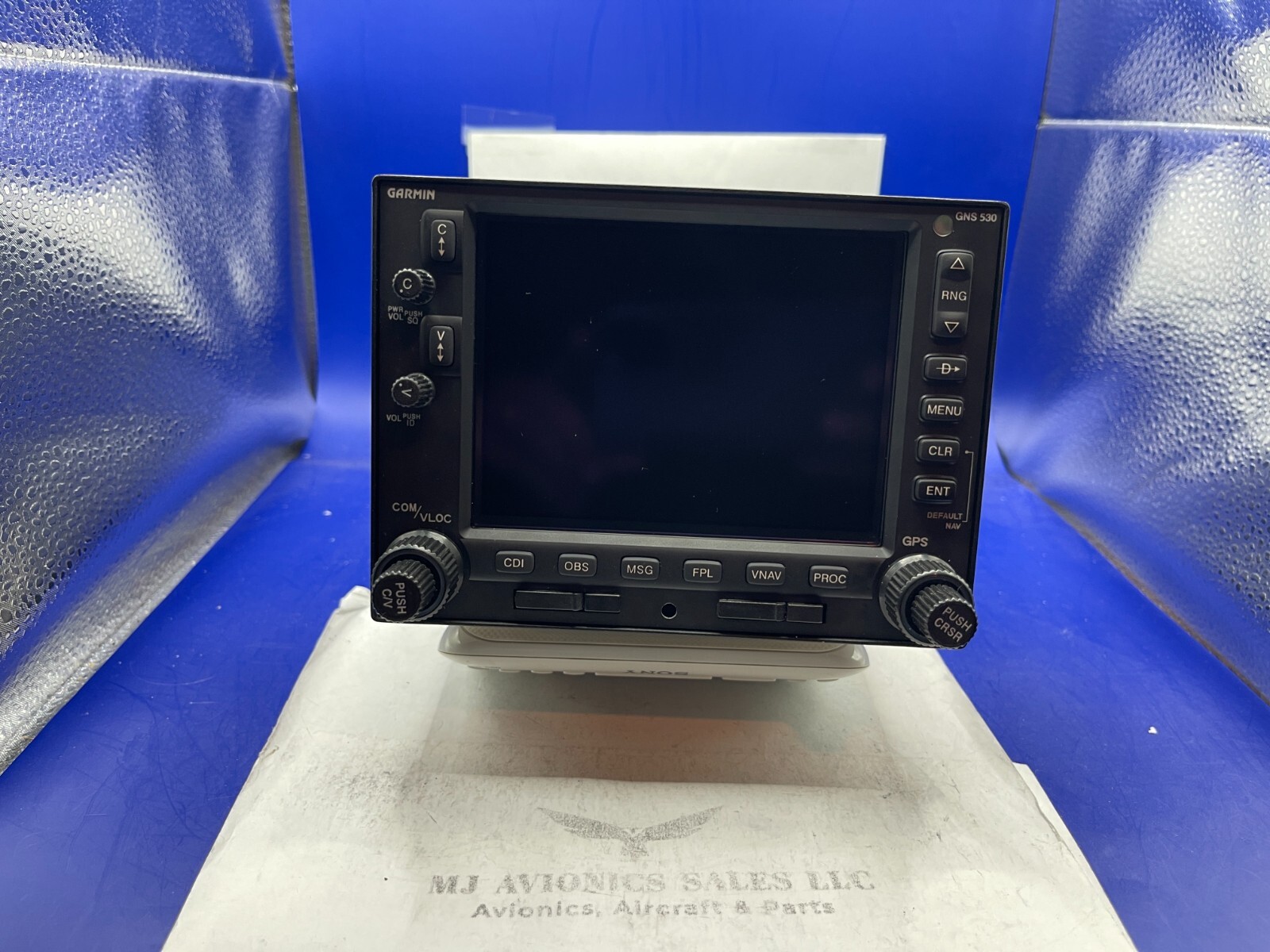 GARMIN GNS 530W WAAS GPS/NAV/COMM 14/28 VDC P/N 011-01064-00 WITH FAA FORM 8130
