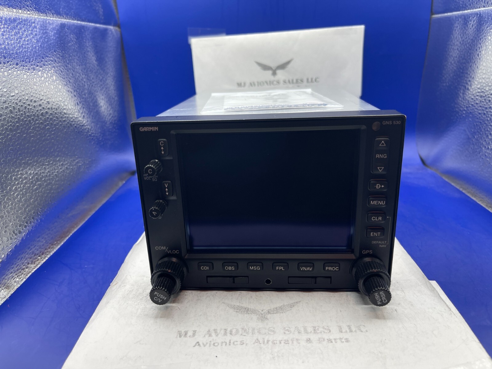 GARMIN GNS 530W WAAS GPS/NAV/COMM 14/28 VDC P/N 011-01064-40 WITH FAA FORM 8130