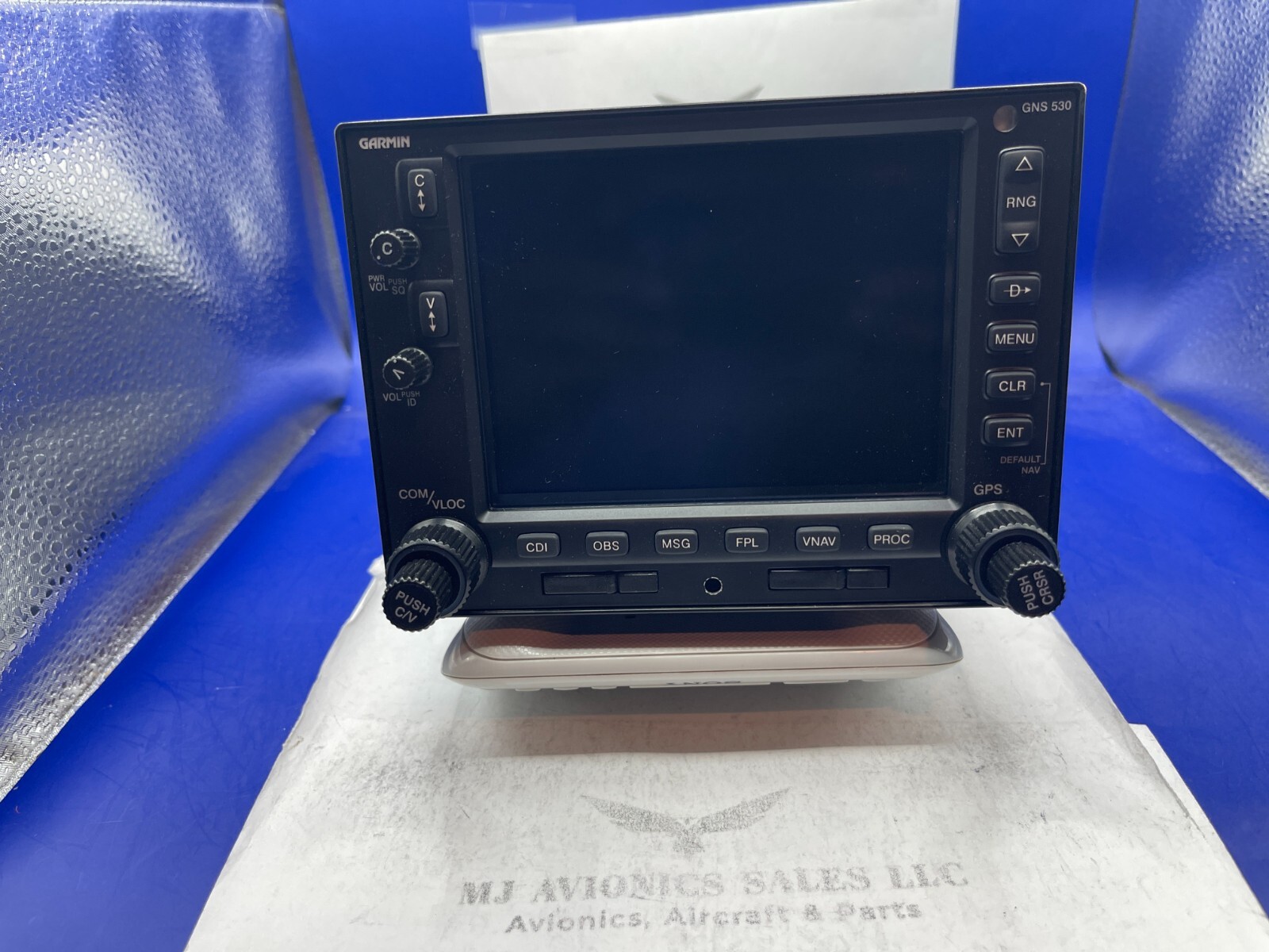 GARMIN GNS 530W WAAS GPS/NAV/COMM 14/28 VDC P/N 011-01064-40 WITH FAA FORM 8130