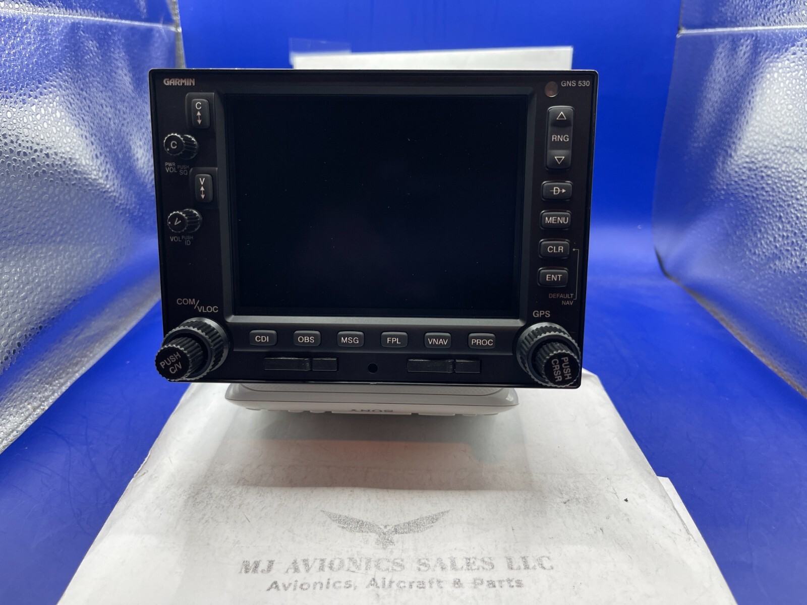 GARMIN GNS 530W WAAS GPS/NAV/COMM 14/28 VDC P/N 011-01064-45 WITH FAA FORM 8130