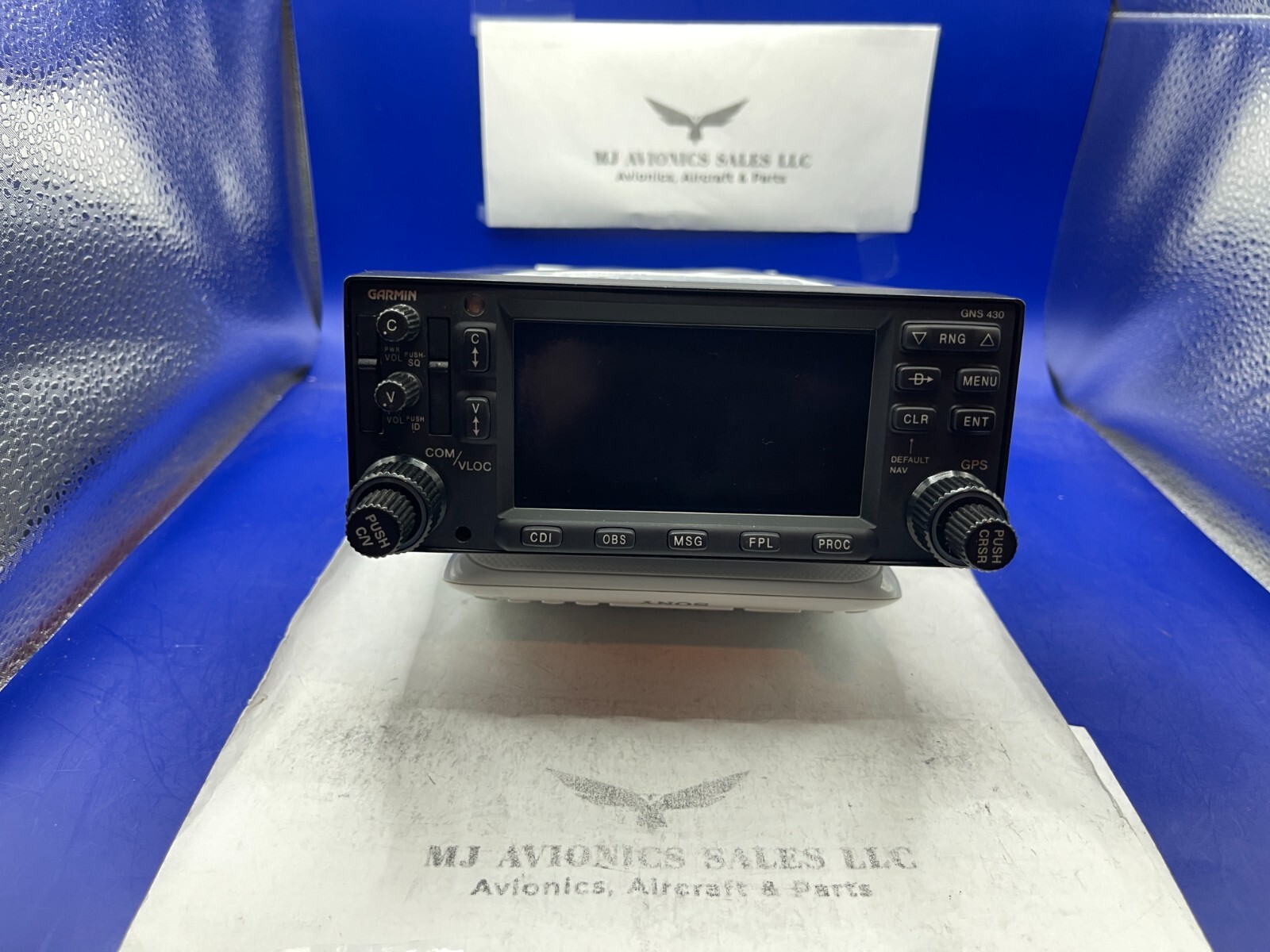 GARMIN GNS 430W WAAS GPS/NAV/COMM 28 VDC P/N 011-01060-45 WITH FAA FORM 8130-3