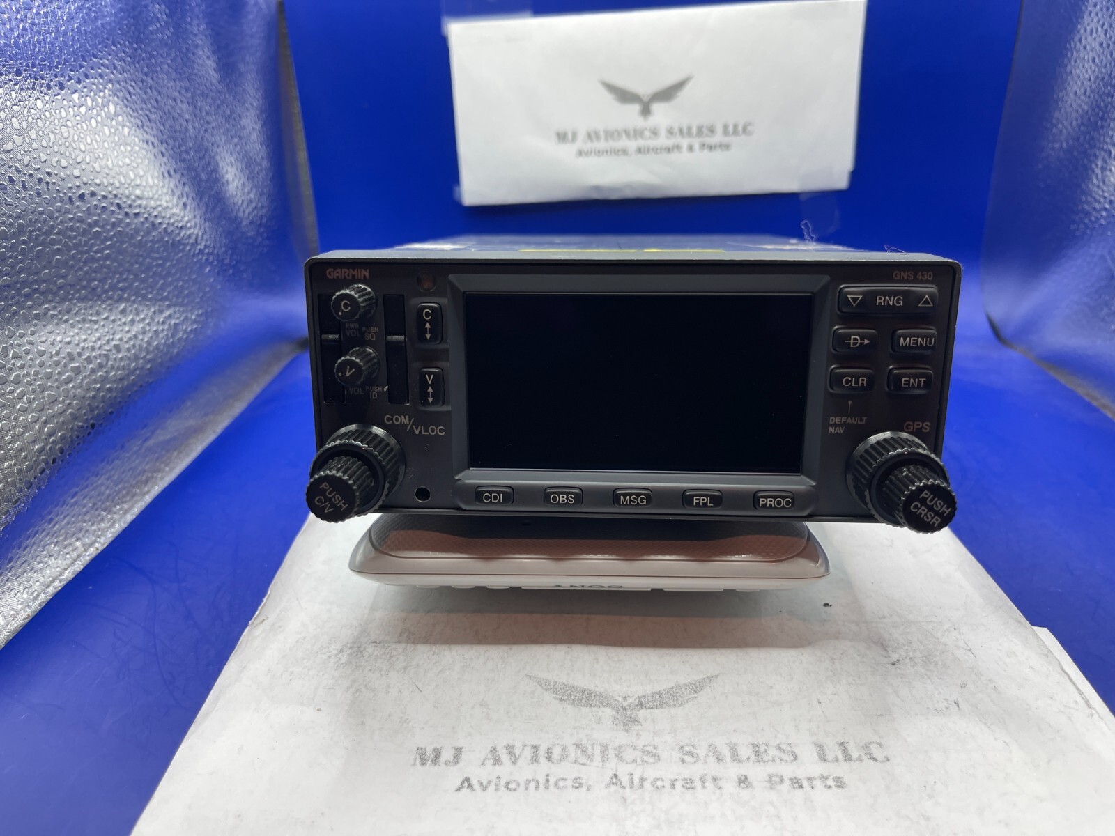 GARMIN GNS 430AW WAAS GPS/NAV/COMM 28 VDC P/N 011-01061-50 WITH FAA FORM 8130