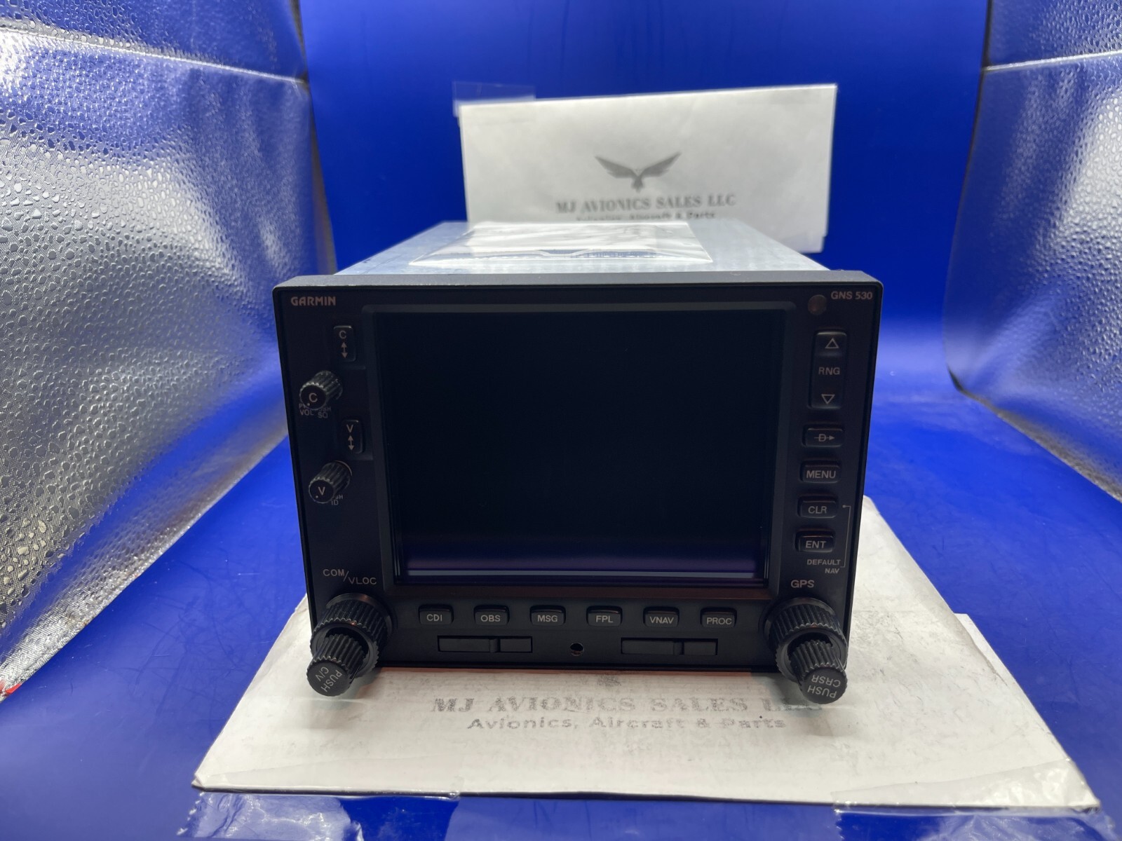 GARMIN GNS 530W WAAS GPS/NAV/COMM 14/28 VDC P/N 011-01064-40 WITH FAA FORM 8130