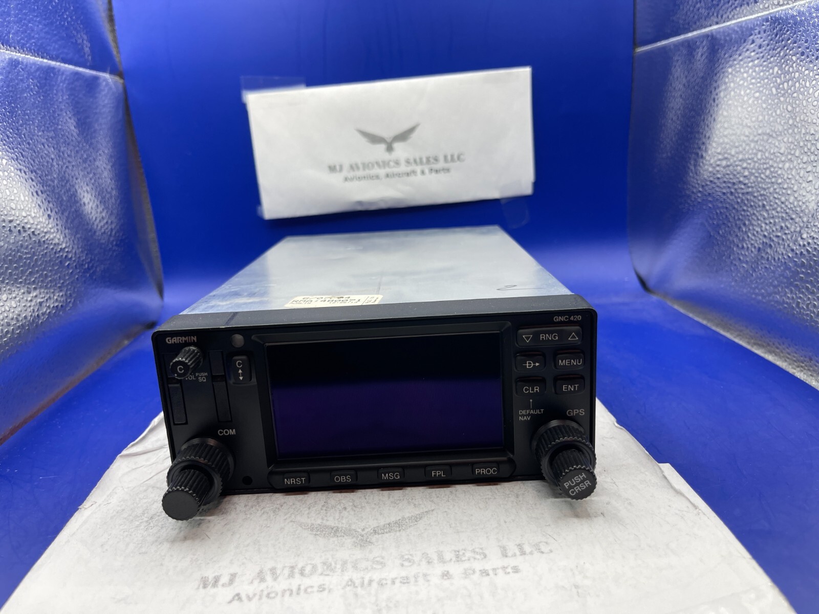 GARMIN GNC 420 GPS/COMM 14/28 VDC P/N 011-00506-10 WITH FAA FORM 8130