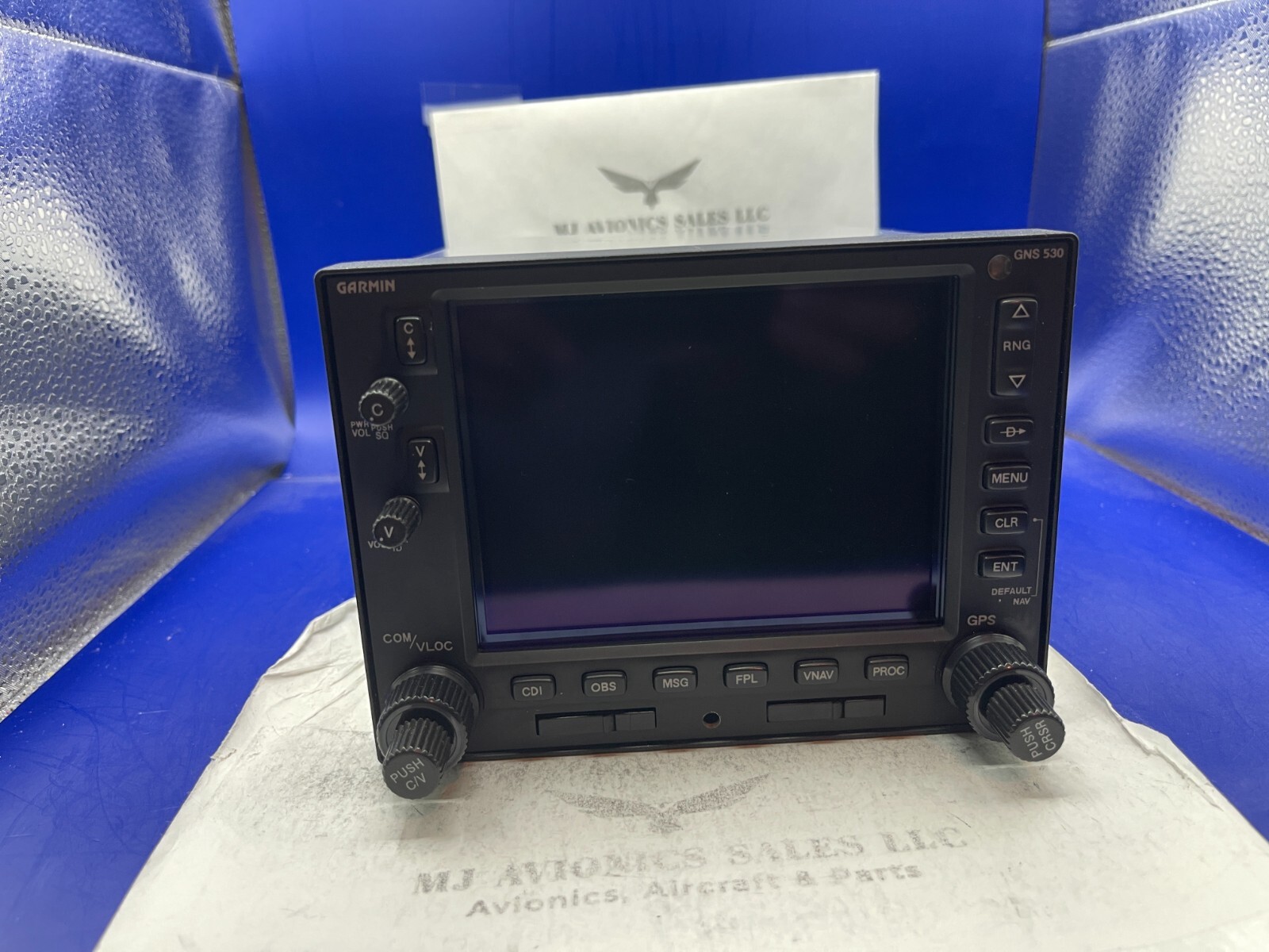 GARMIN GNS 530W WAAS GPS/NAV/COMM 14/28 VDC P/N 011-01064-40 WITH FAA FORM 8130