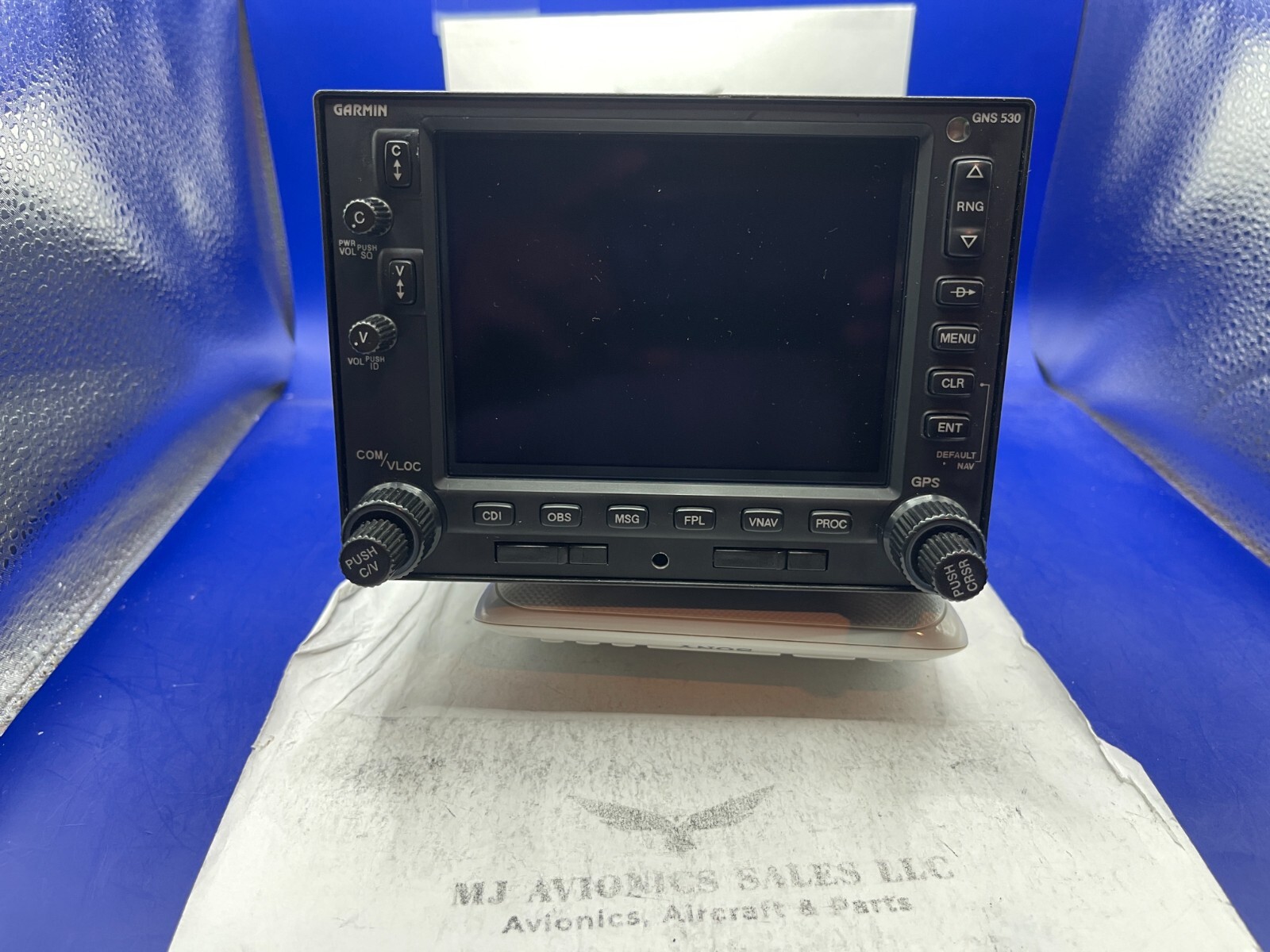 GARMIN GNS 530W WAAS GPS/NAV/COMM 14/28 VDC P/N 011-01064-40 WITH FAA FORM 8130