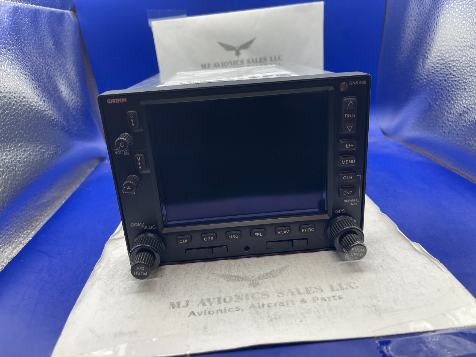 GARMIN GNS 530W WAAS GPS/NAV/COMM 14/28 VDC P/N 011-01064-40 WITH FAA FORM 8130