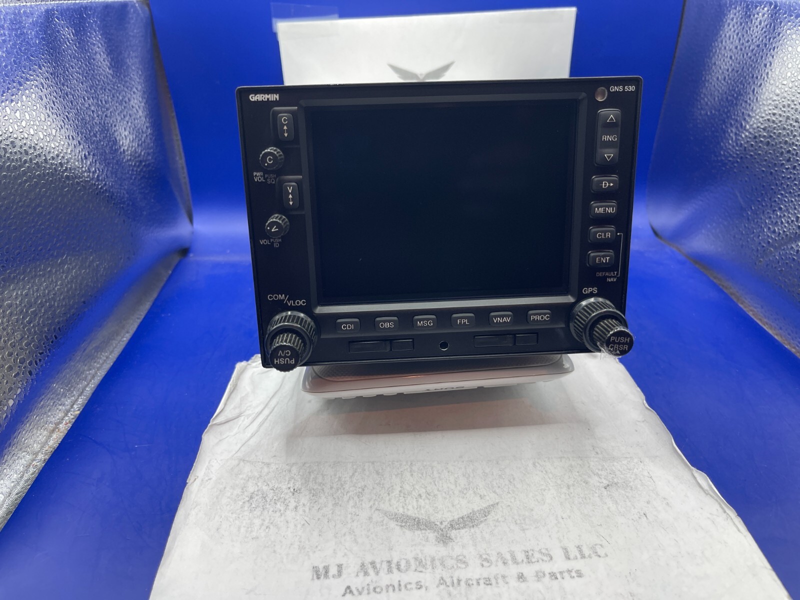 GARMIN GNS 530W WAAS GPS/NAV/COMM 14/28 VDC P/N 011-01064-40 WITH FAA FORM 8130