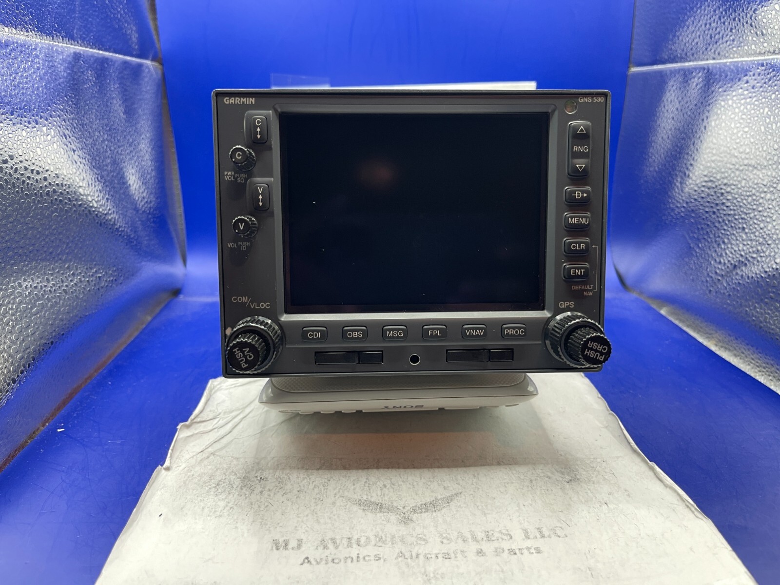 GARMIN GNS 530AW WAAS GPS/NAV/COMM 28 VDC P/N 011-01066-10 WITH FAA FORM 8130-3