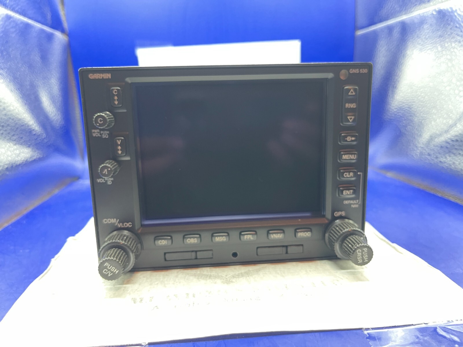 GARMIN GNS 530W WAAS GPS/NAV/COMM14/28 VDC P/N 011-01065-40 WITH TAWS FAA 8130-3