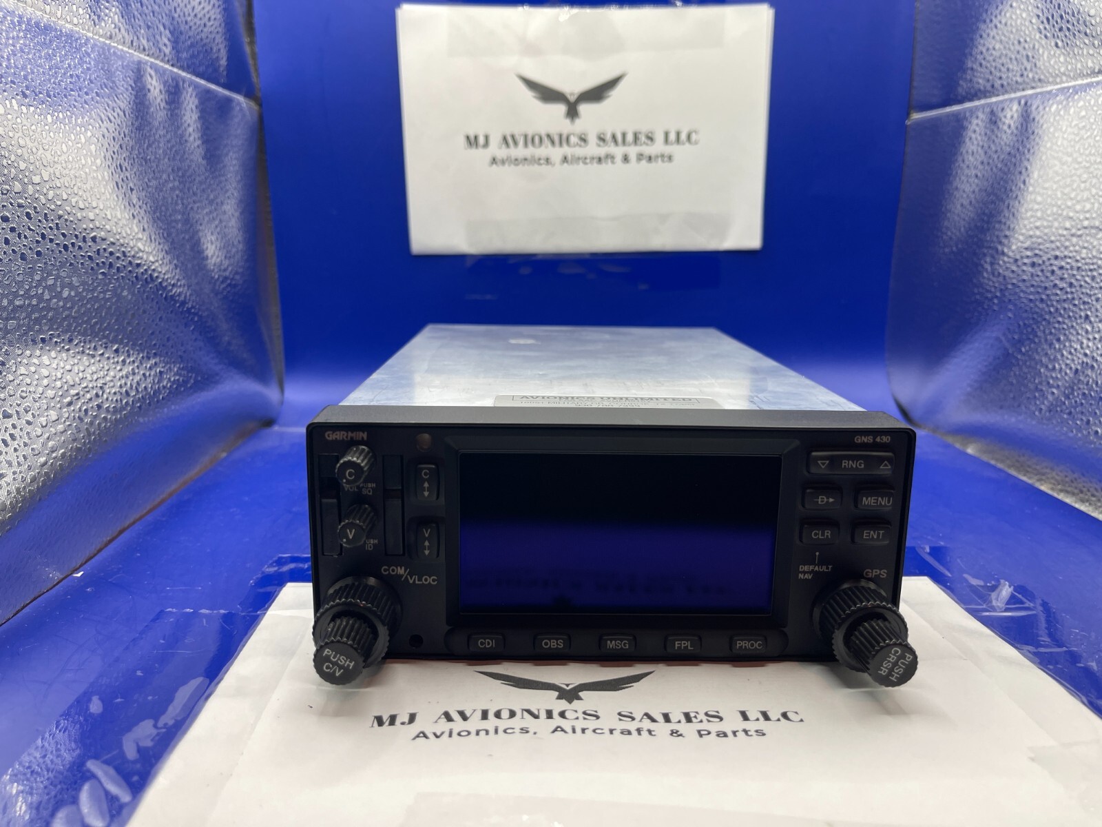 GARMIN GNS 430W WAAS GPS/NAV/COMM 28 VDC P/N 011-01060-45 WITH FAA FORM 8130-3