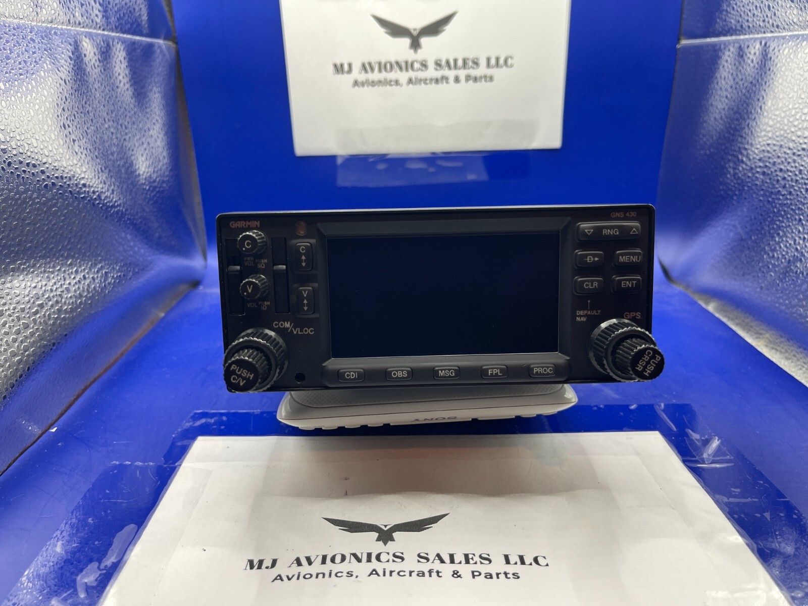 GARMIN GNS 430W WAAS GPS/NAV/COMM 28 VDC P/N 011-01060-45 WITH FAA FORM 8130-3