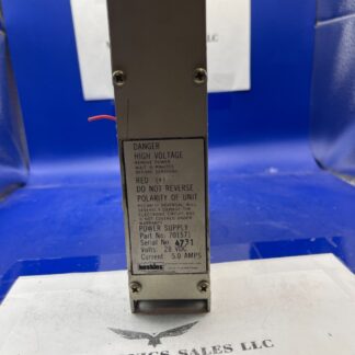 HOSKINS POWER SUPPLY P/N 701571 28 VDC 5.0 AMPS