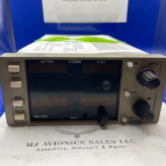 TKM MX 300 NAV/COMM 14 VDC P/N MX300 WITH FAA FORM 8130-3