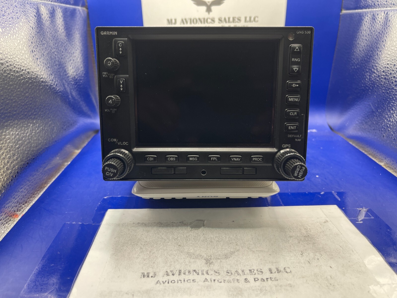 GARMIN GNS 530W WAAS GPS/NAV/COMM 14/28 VDC P/N 011-01064-40 WITH FAA FORM 8130