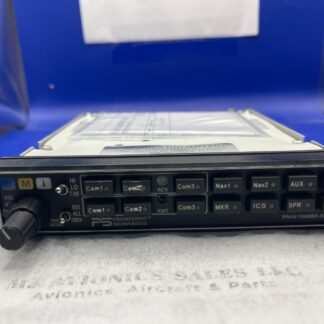 PS ENGINEERING PMA 7000C-D AUDIO-MARKER-INTERCOM PANEL WITH FAA FORM 8130-3