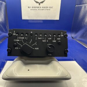 NAT N301A AUDIO CONTROLLER INTERCOM P/N N301A-065 28VDC REMOVED IN SERVICEABLE