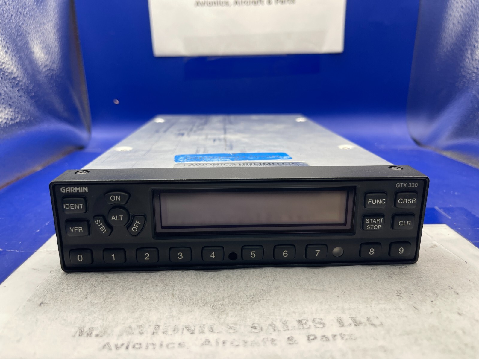 GARMIN GTX 330DES MODE S ADS-B TRANSPONDER P/N 011-00455-70 WITH FAA FORM 8130-3
