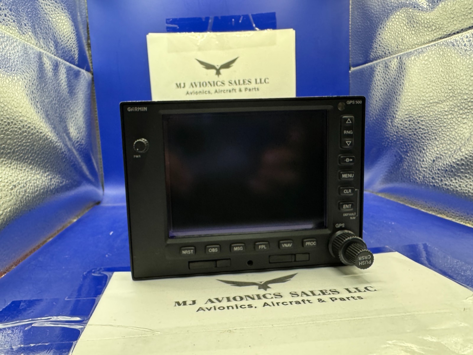GARMIN 500W WAAS GPS 14/28 VDC P/N 011-01063-50 WITH TAWS FAA FORM 8130-3