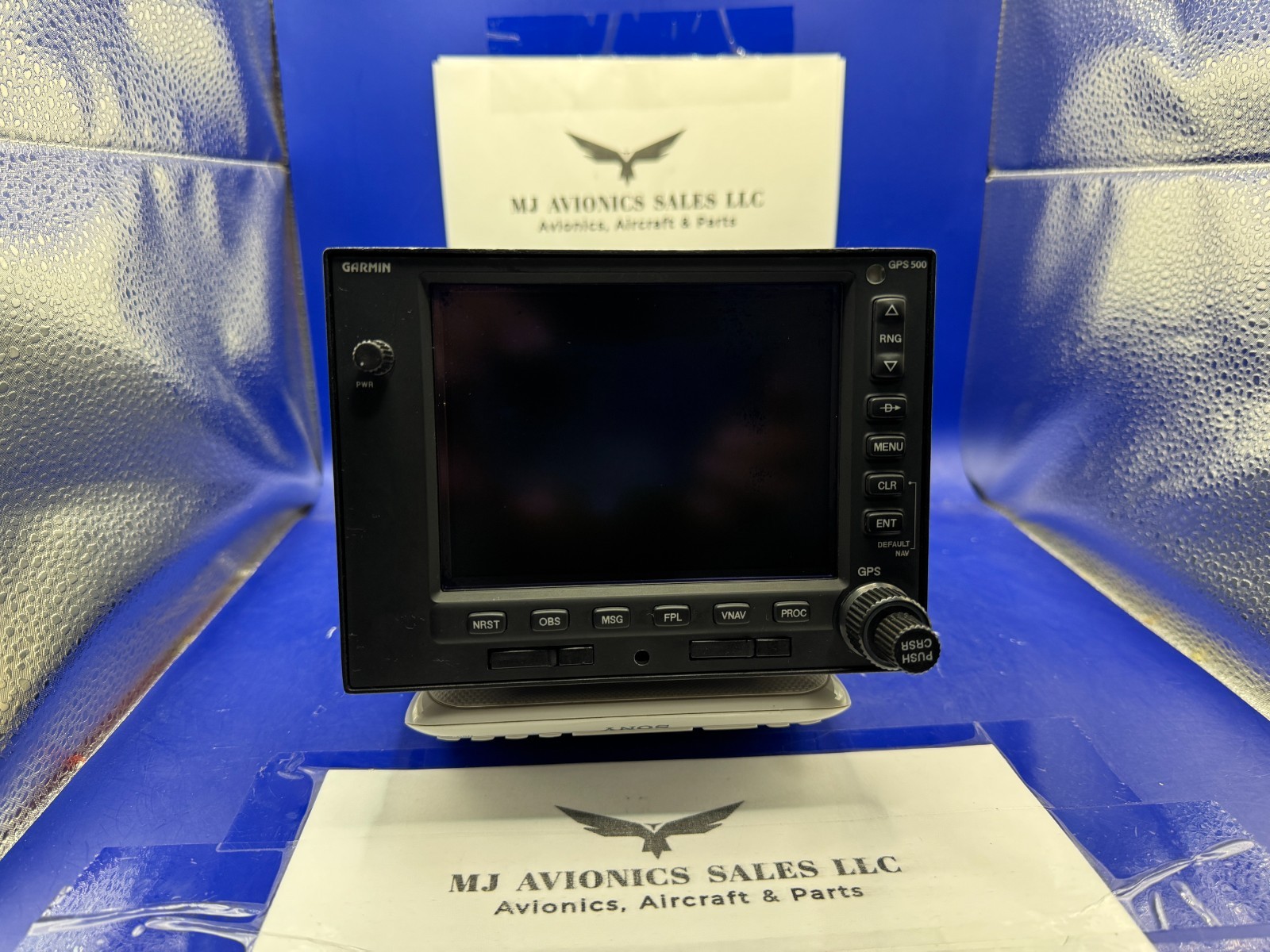 GARMIN 500W WAAS GPS 14/28 VDC P/N 011-01063-50 WITH TAWS FAA FORM 8130-3