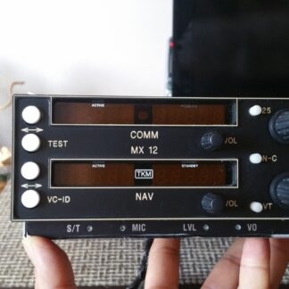 TKM MX12 NAV/COMM 28 VDC P/N MX 12 WITH FAA FORM 8130-3 FROM BEVAN RABELL
