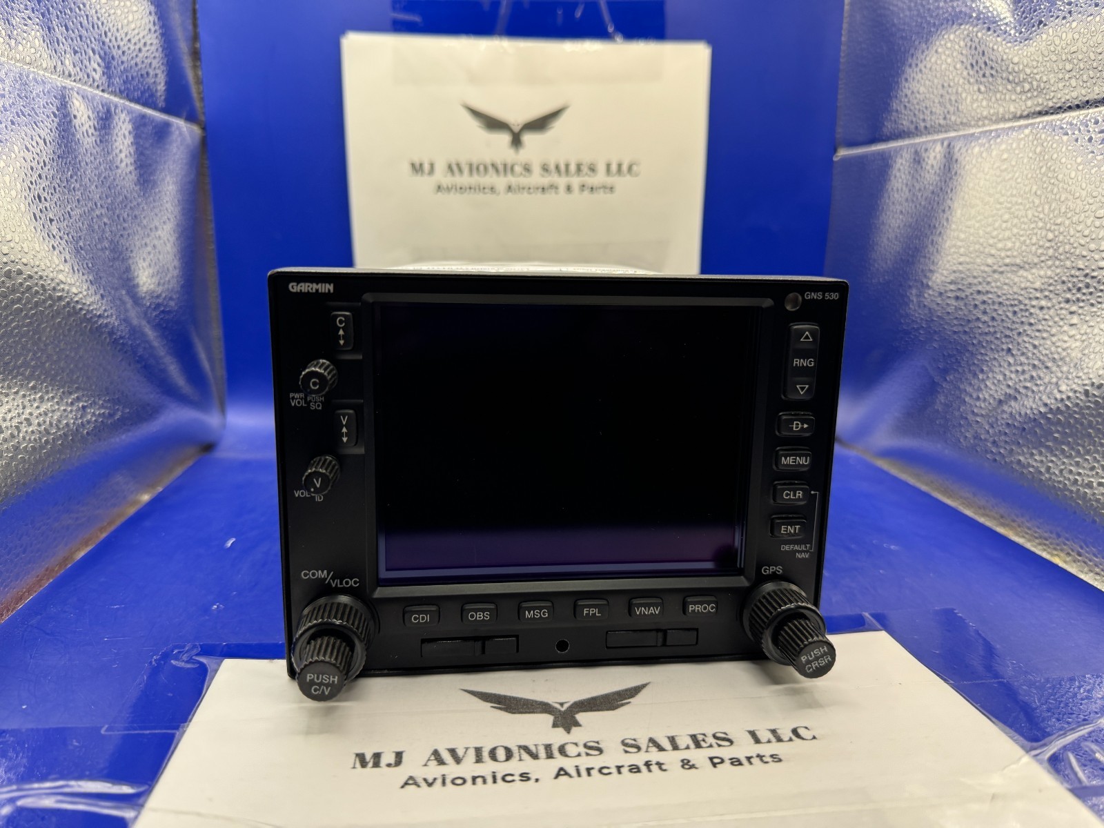 GARMIN GNS 530W WAAS GPS/NAV/COMM14/28 VDC P/N 011-01065-40 WITH TAWS FAA 8130-3